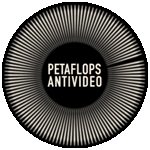Petaflops Antivideo - Peter Schildwächter Lichtinstallation